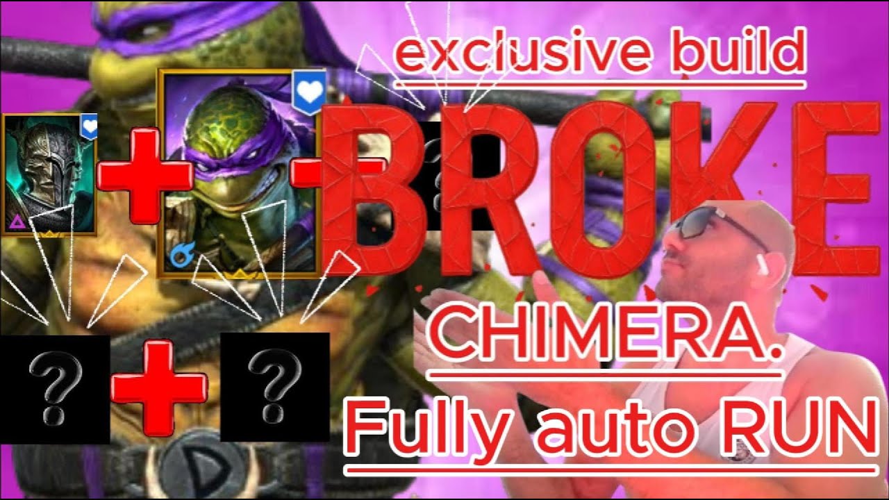 INSANE AUTO TEAM for Ultra Nightmare CHIMERA! Titus & Donatello DESTROY | RAID Shadow Legends
