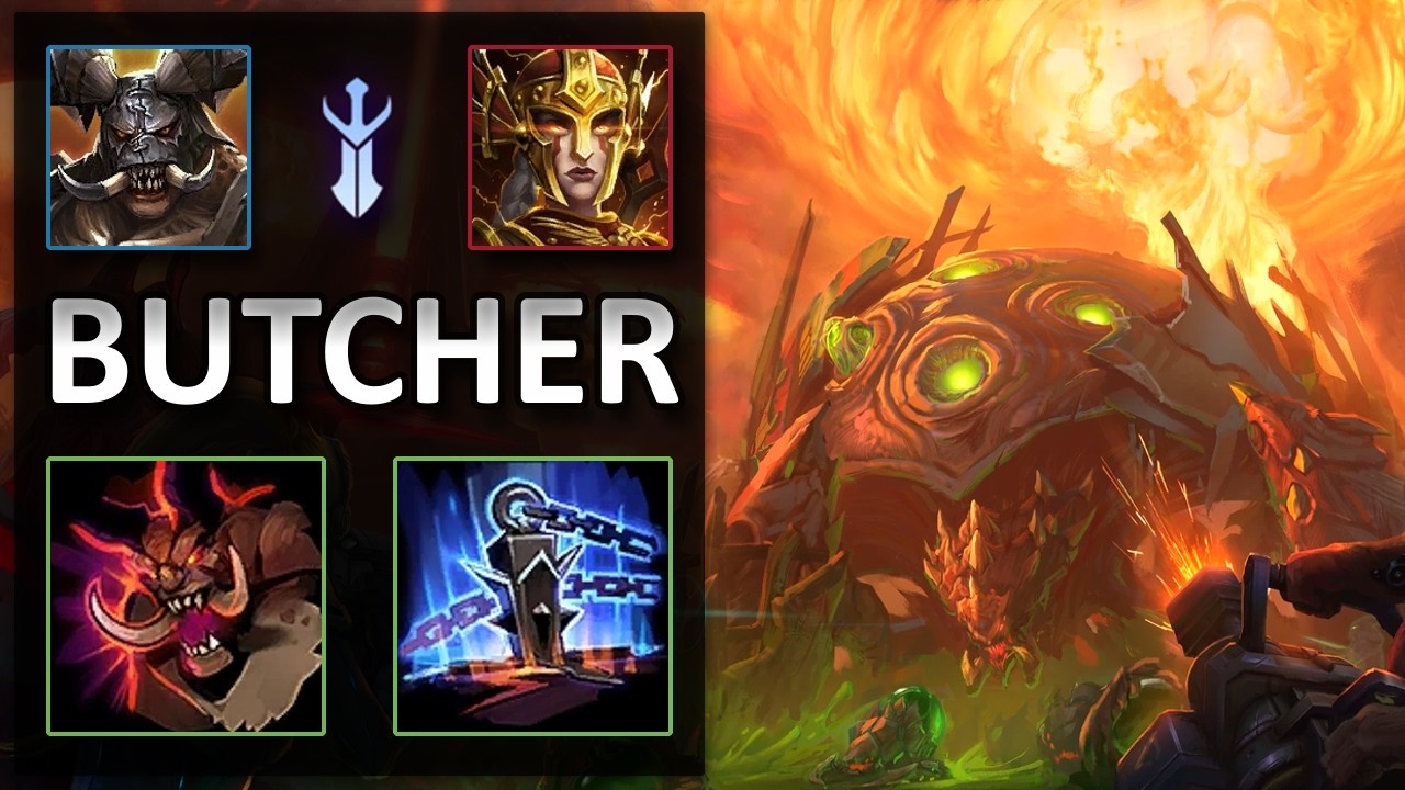 The Butcher Lamb to the Slaughter vs Cassia | Warhead Junction | Heroes of the Storm Master Replay