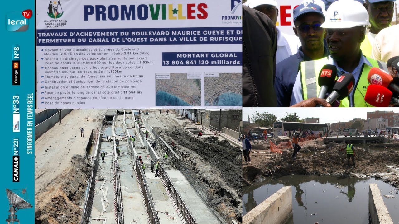 Rufisque : Le PROMOVILLES accélère la modernisation de la ville