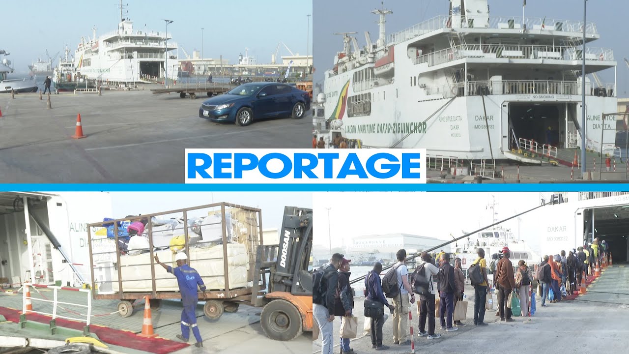 REPRISE DE LA LIAISON MARITIME DAKAR ZIGUINCHOR