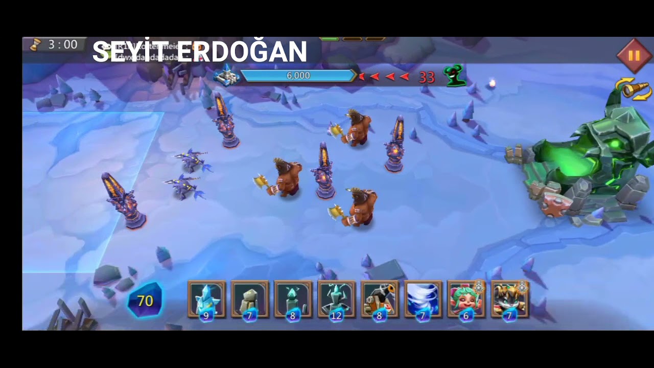 LORDS MOBİLE SINIRYOLU 9 BÖLÜM 4 AŞAMA