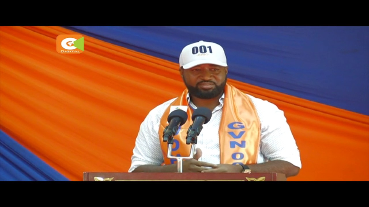Joho unveils his running mate