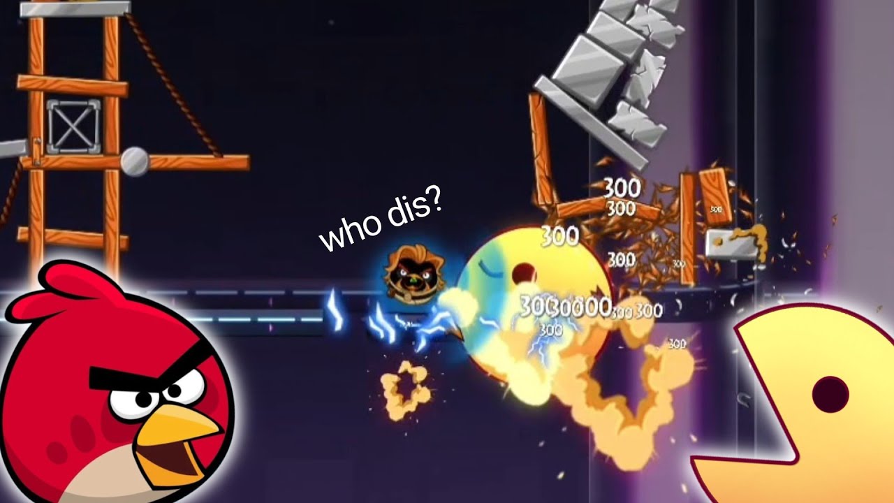 So I coded a Pacman Game-Mode in Angry Birds...