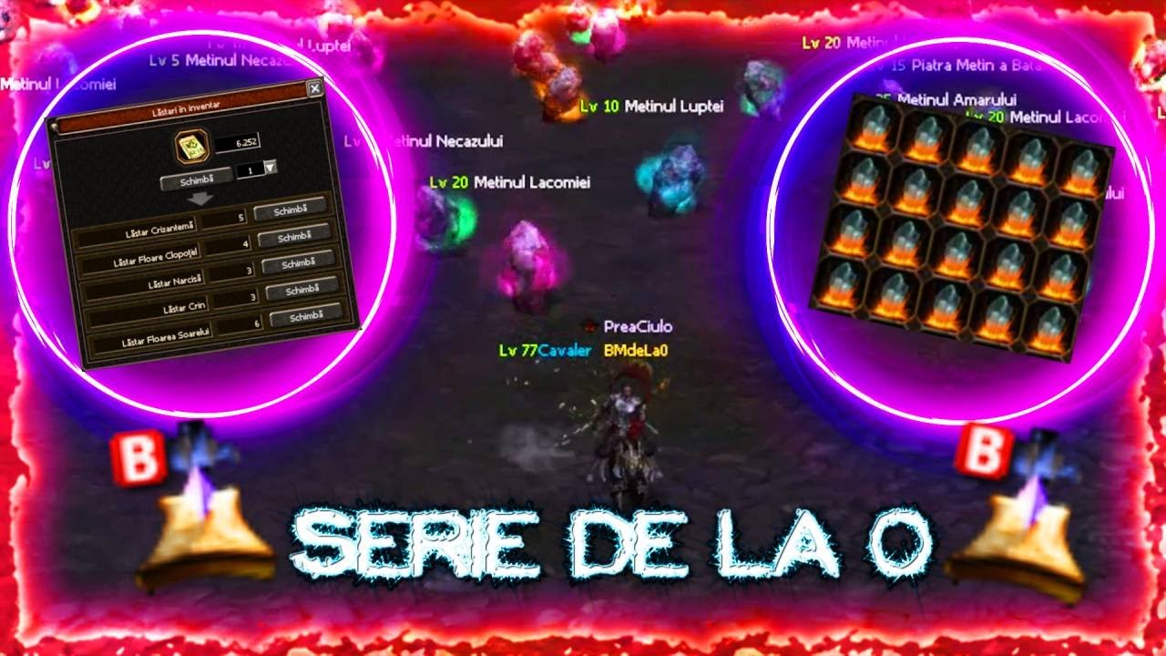 Cam multe flower power pe Seria de la 0! E.17 #metin2