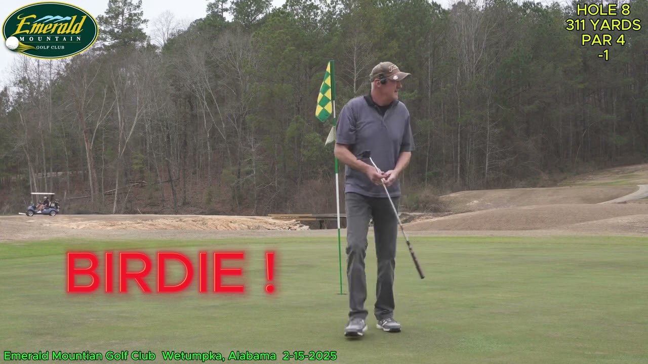 Emerald Mountain Golf Club in Wetumpka Alabama.  2-15-2025