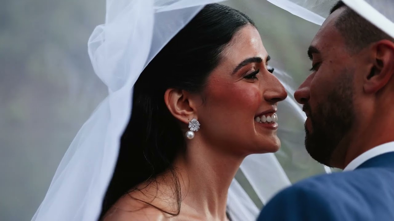 Curta metragem do casamento de Marina e Júlio no Monte Sião de Palhoça/SC