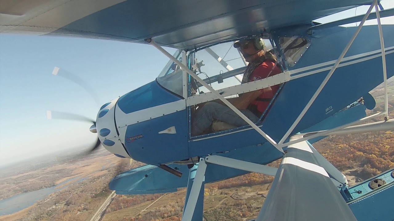 Kitfox Floatplane, last float flight of year, 2019