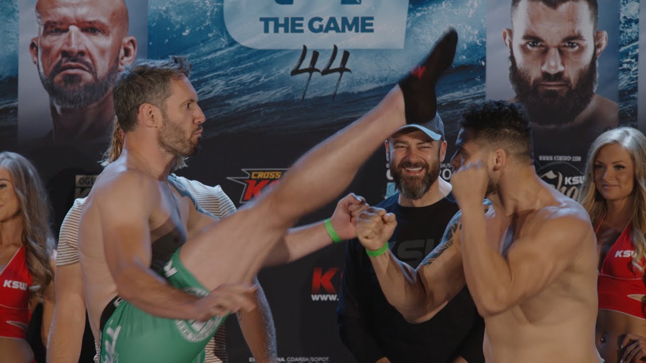 KSW 44: Emocje na ważeniu przed walką Bedorf vs Pudzianowski
