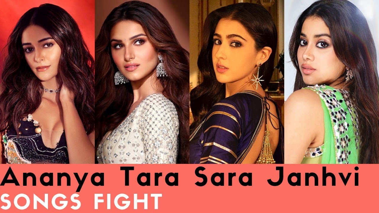 #Back2Back  Ananya Pandey VS Tara Sutaria VS Sara Ali Khan VS Janhvi Kapoor Songs Fight |Who Better?