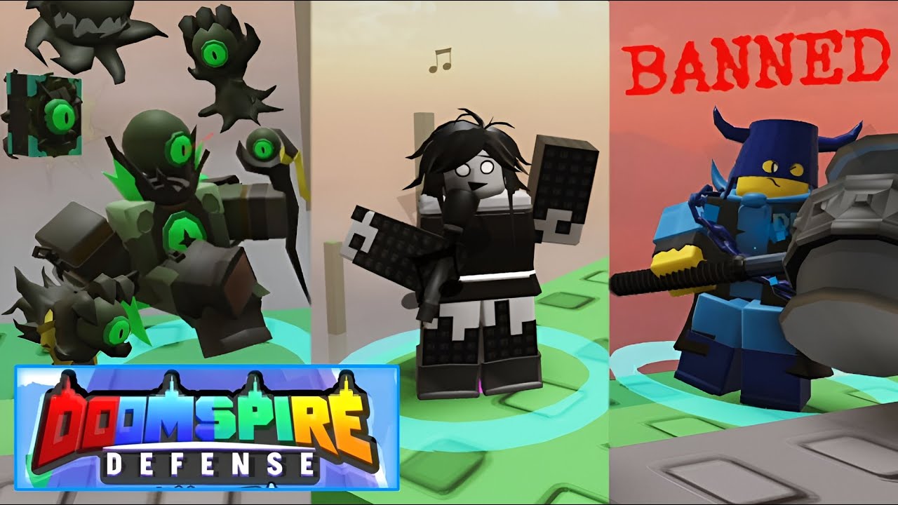 All Skins Update Showcase│Doomspire Defense [REWRITE]│IMeSPh