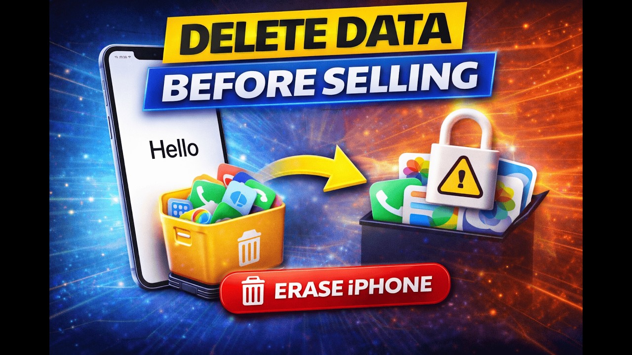 How To Delete All Data On iPhone Before Selling (2026)