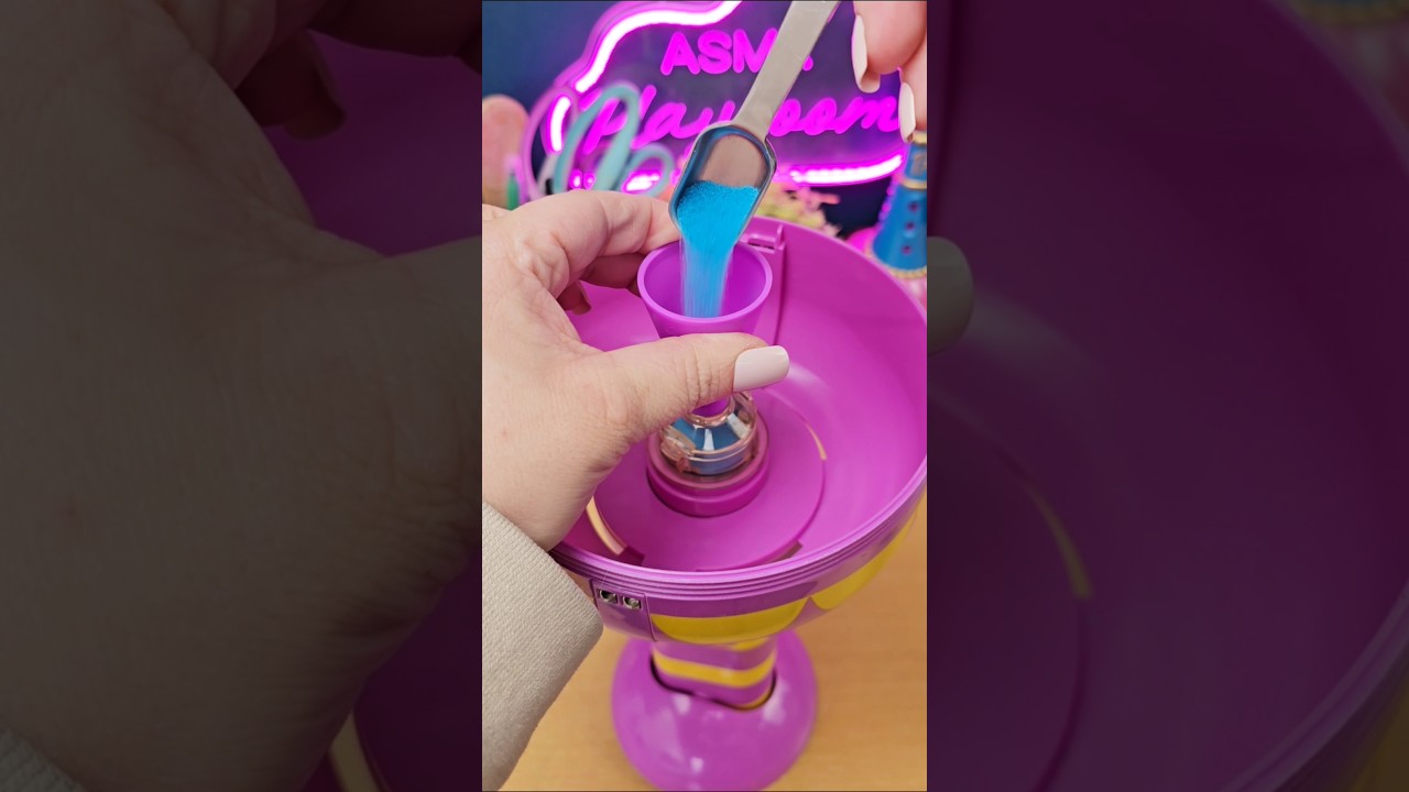 30 Second Cotton Candy Maker from 2000 by General Creation #asmr #nostalgia #cottoncandy  #90sbaby