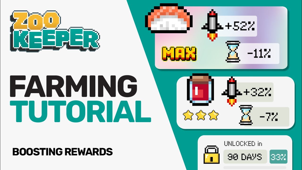 ZooKeeper - Farming Tutorial - Boosting Rewards