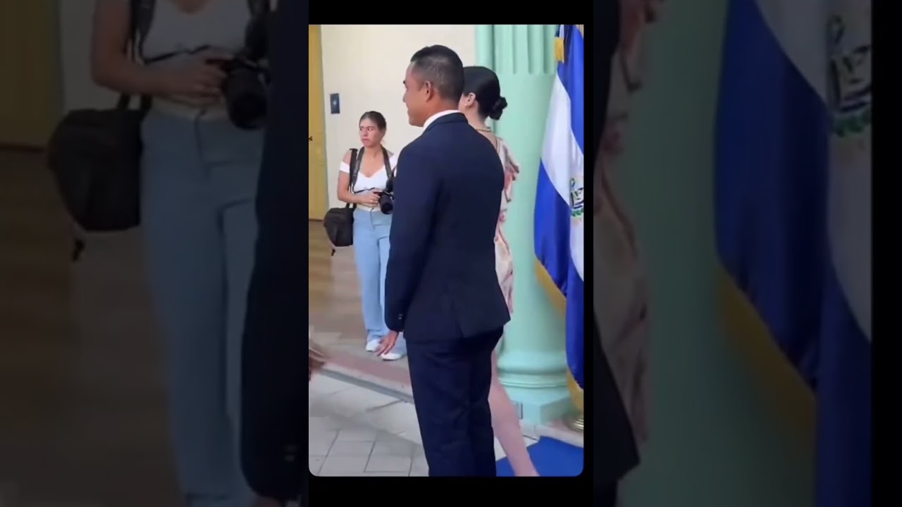 Fátima Bosch en actividades desde El Salvador ✨👑 #viral #trending #shorts #edit