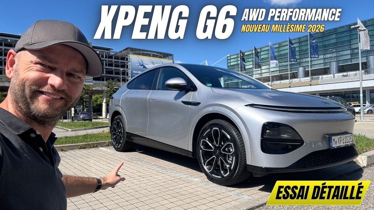Nouveau Xpeng G6 AWD Performance ESSAI détaillé et objectif