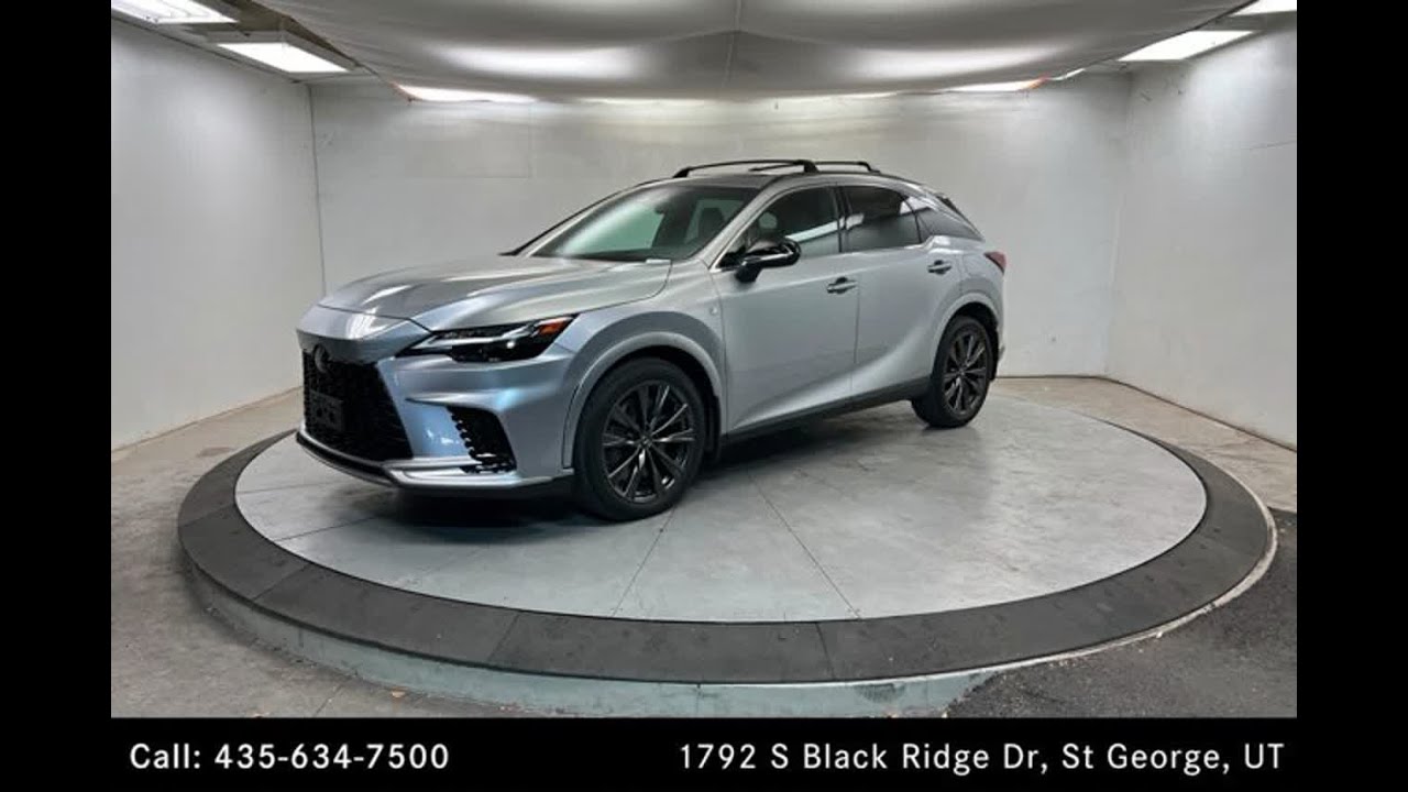 2023 Lexus RX RX 350 F SPORT Handling UT St. George, Washington City, Santa Clara, Ivins, Hurri...