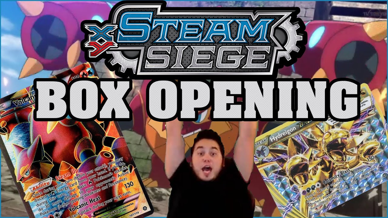 EPIC LUCK! POKEMON STEAM SIEGE BOOSTER BOX OPENING! Pokemon TCG Box Opening