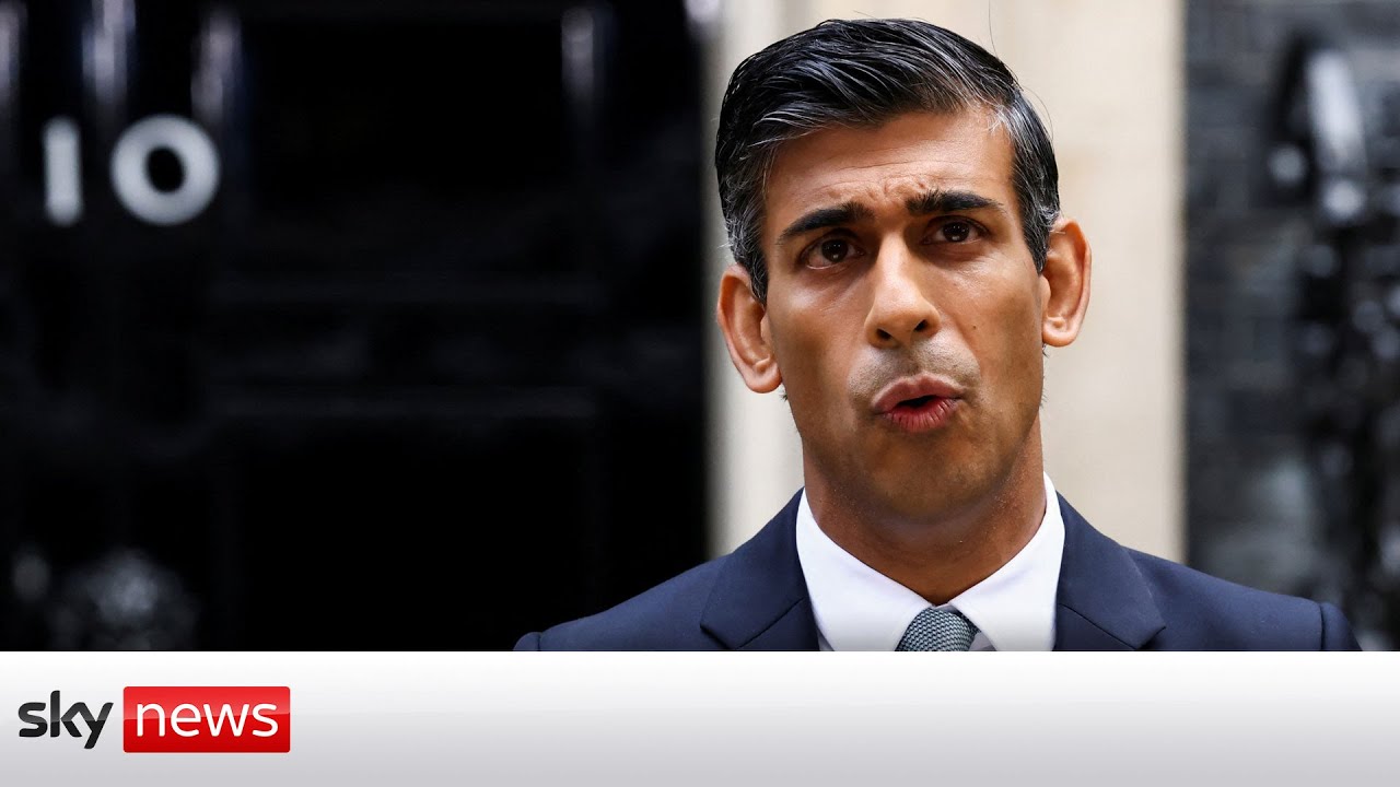 Prime Minister Rishi Sunak: 'Trust is earned and I will earn yours'