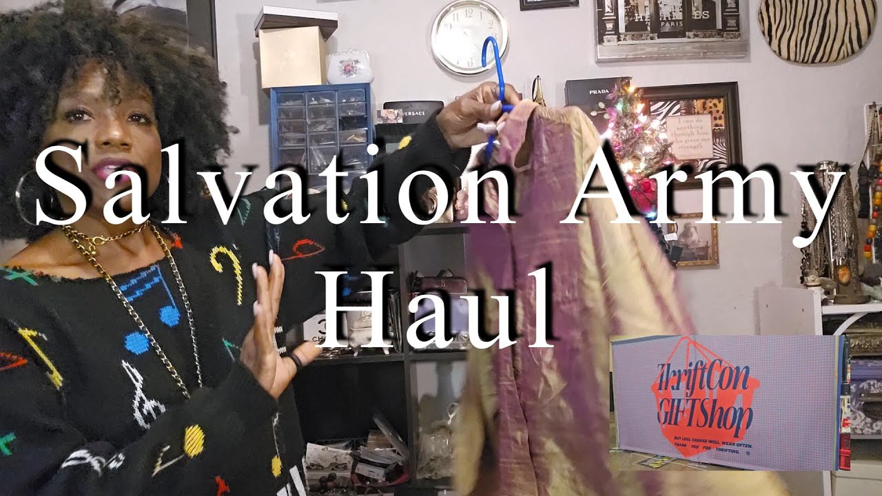 Покупки в Армии спасения - Что я купила на Thrift CON