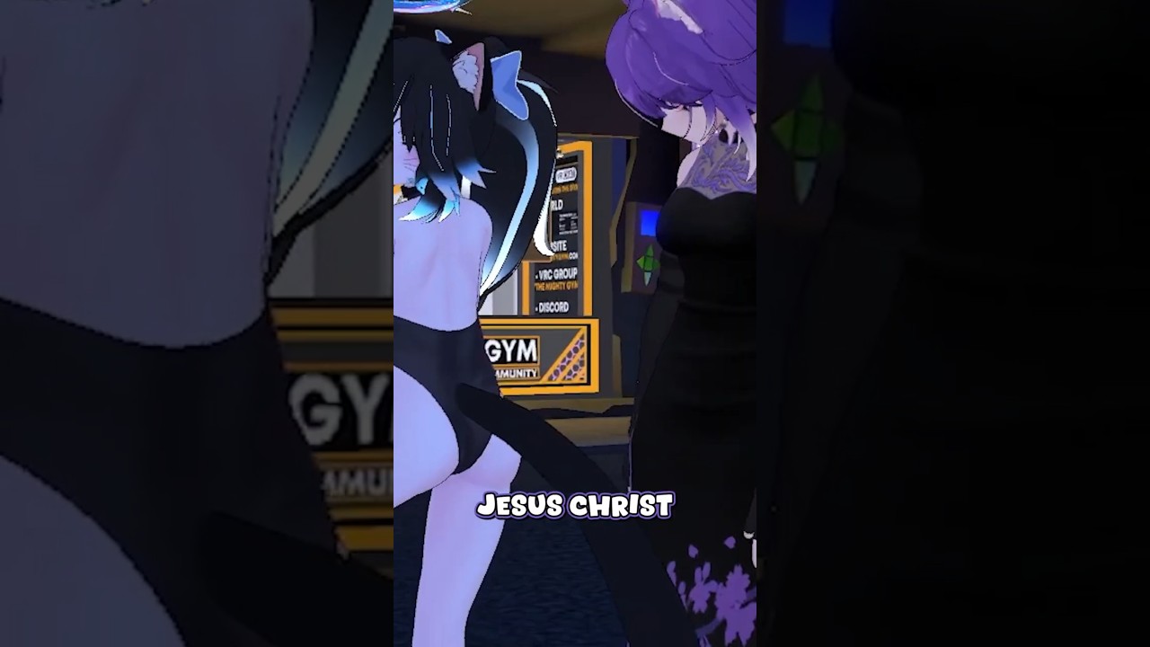 Kromia Flashes Totless #vtuber #vrchat #streamer
