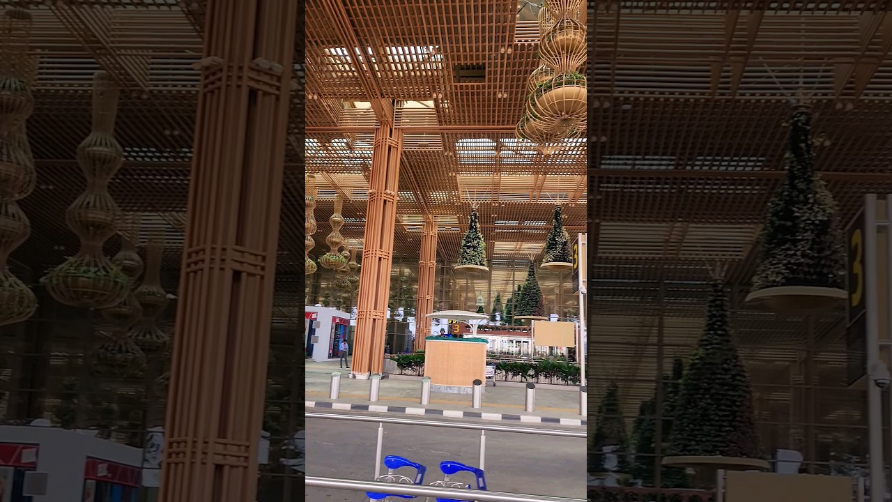 bangalore airport terminal 2 | bengaluru airport terminal 2 |blr airport #bangalore #shorts #airport