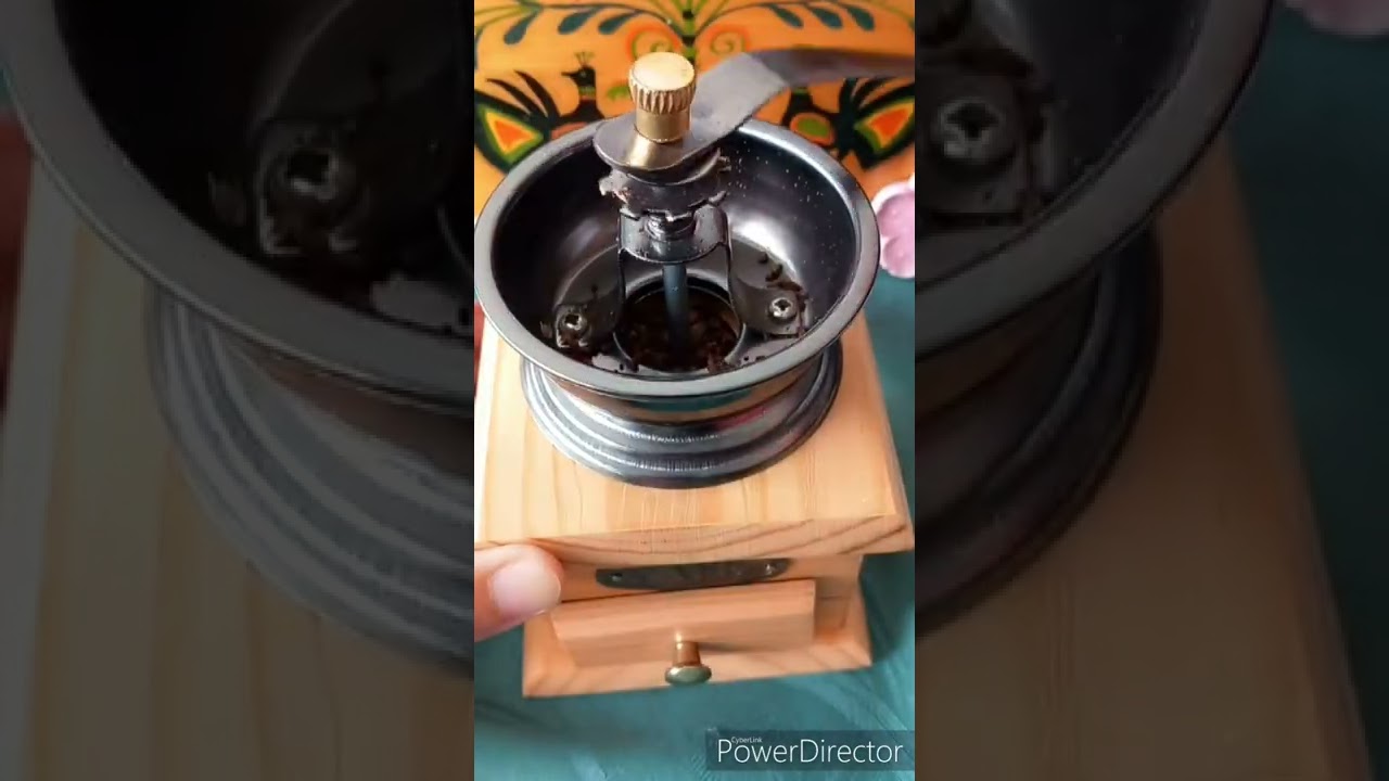 ⚡️Mini Manual COFFEE GRINDER⚡️asmr sounds