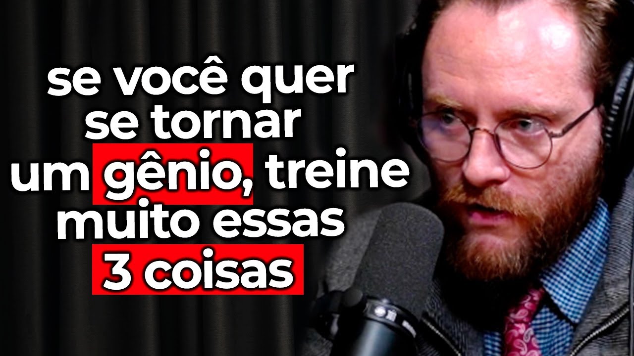 ESPECIALISTA EM GÊNIOS FALA COMO SE TORNAR UM GÊNIO | Cauê Santos Podcast