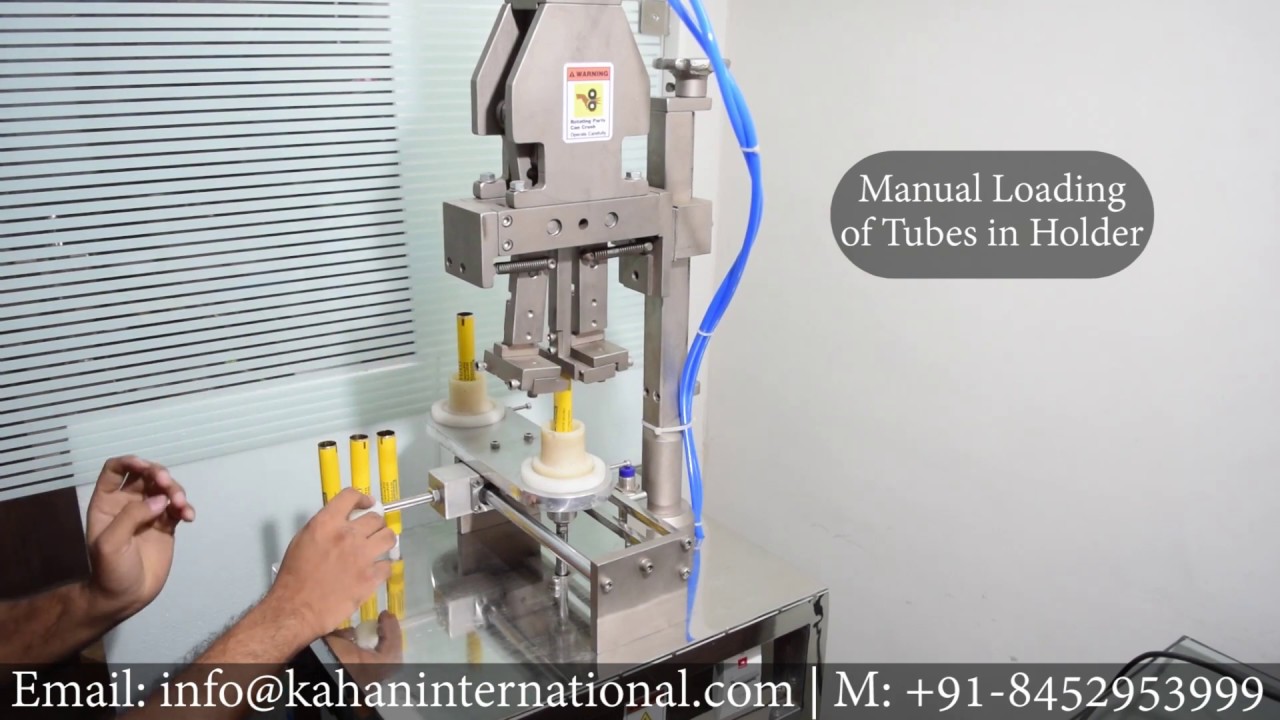 Aluminum Tube Crimper / Collapsible Tube Crimper