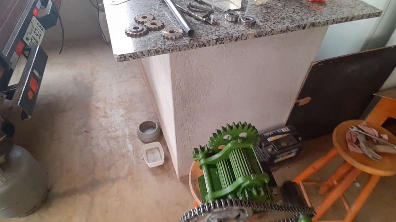 engenho de cana super leve  caseiro ou com motor