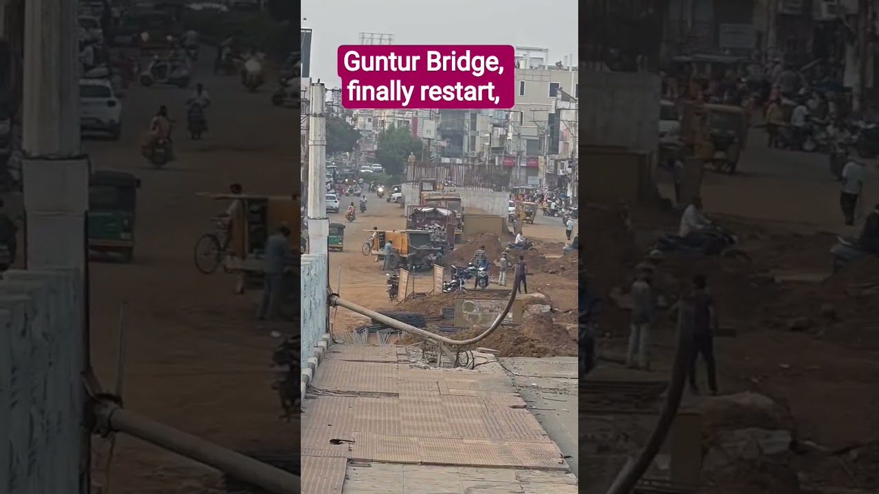 Sankar Vilas Bridge,under process, #guntur #sankarvilas #bridge #underconstruction #mirchicity