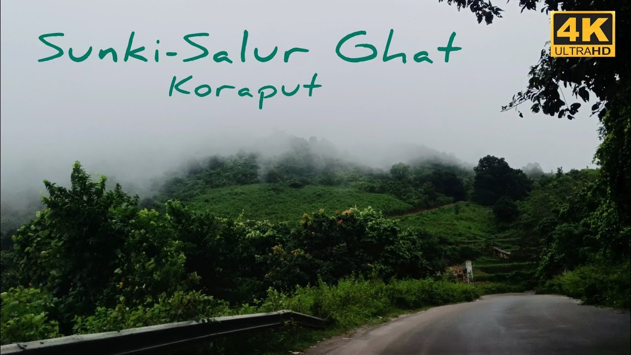 4K Drive in Sunki-Salur Ghat of Koraput | Scenic View | ​⁠Odisha’s Best Kept Secret