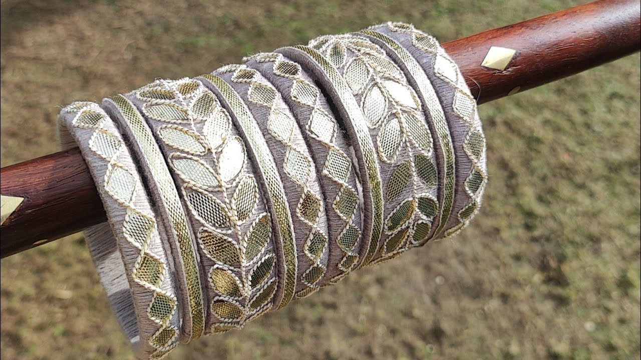 Handmade bangles : Diy Cotton thread bangles making at home #diy #handmade #fashion