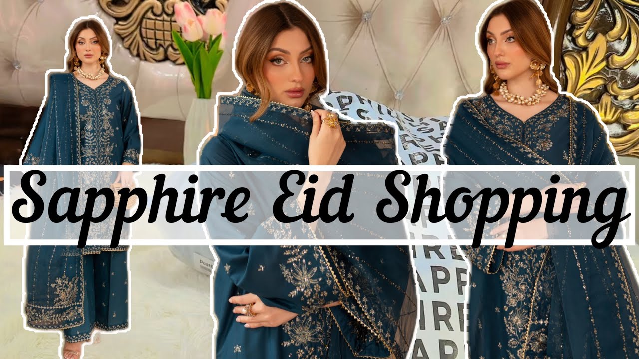 Sapphire Eid Shopping Haul | Eid Outfit In Budget | Review Online Shopping 🛍️ #onlineshopping #Eid