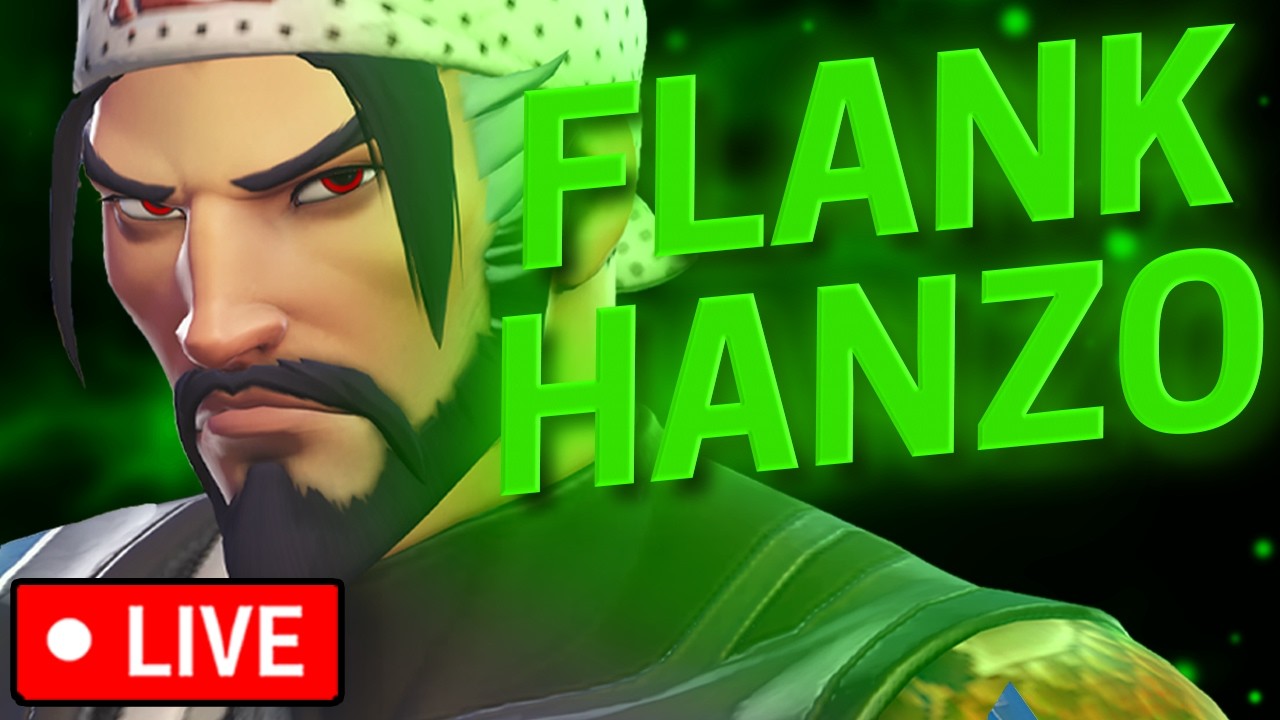 (8000+ Hours) Flank Hanzo Gameplay | Overwatch