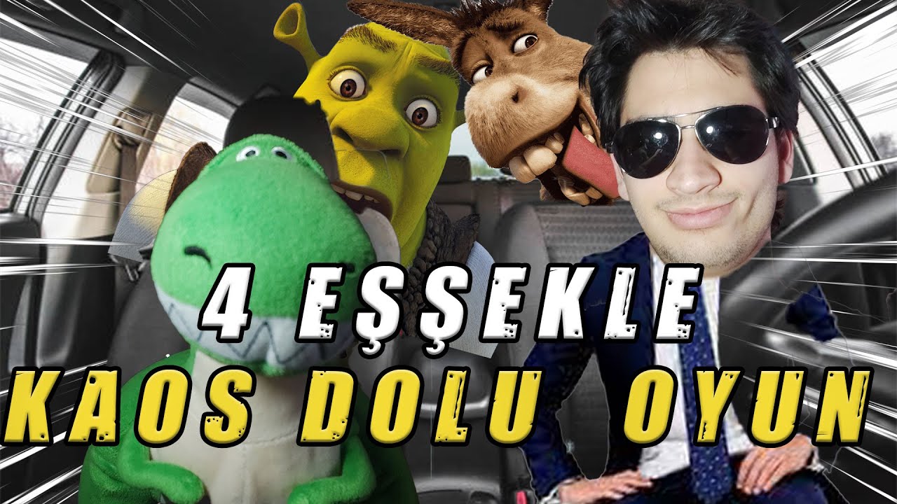 4 EŞŞEKLE KAOS DOLU BİR OYUN!!!!