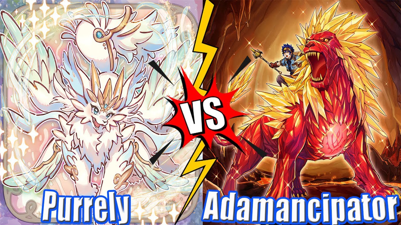 Purrely Spright vs Adamancipator - High Rated DB Yu-Gi-Oh! 2024