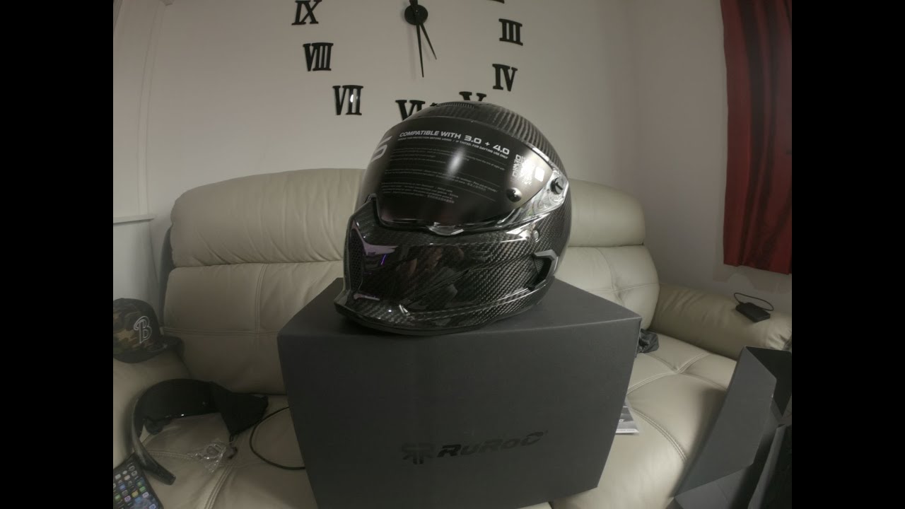 RUROC Atlas 4.0 Liquid Carbon UNBOX - First time look new bike helmet 2022