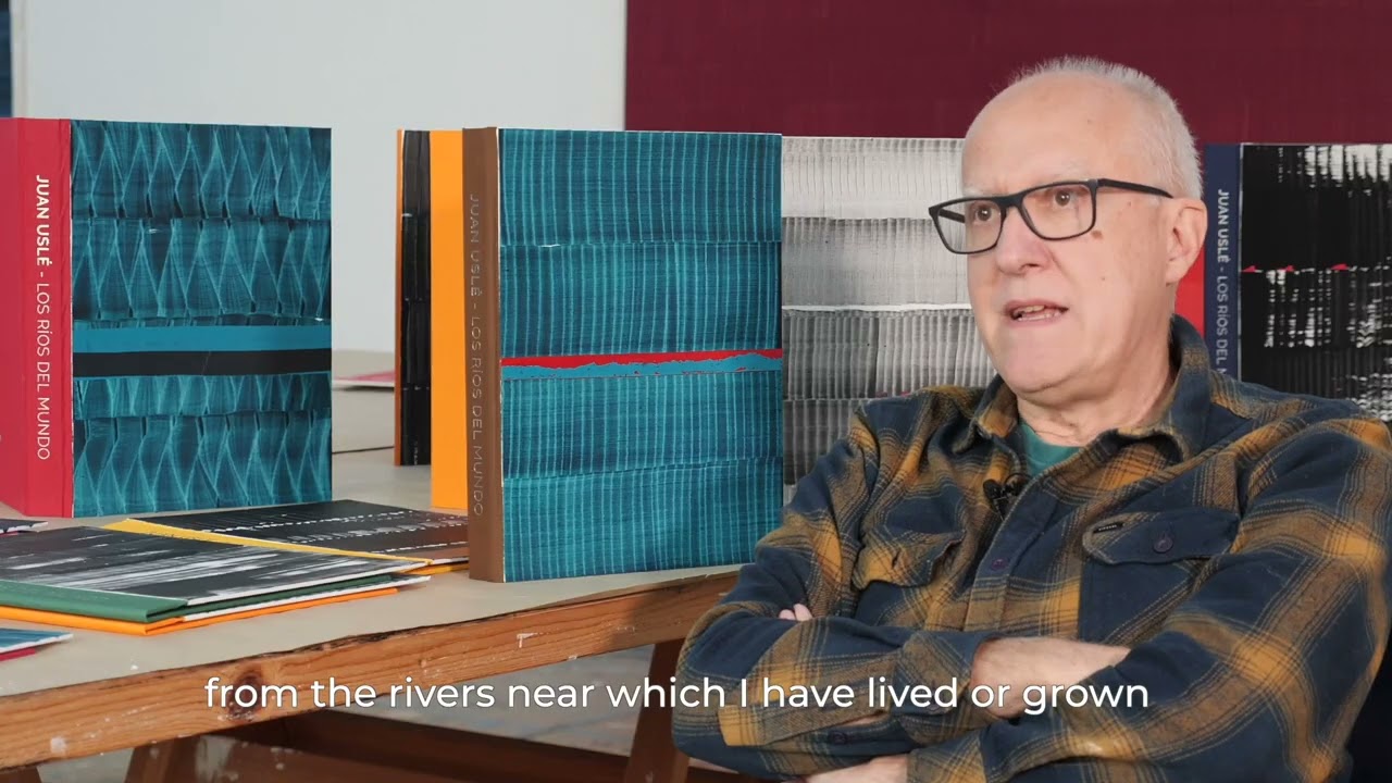 Los Ríos del Mundo by Juan Uslé