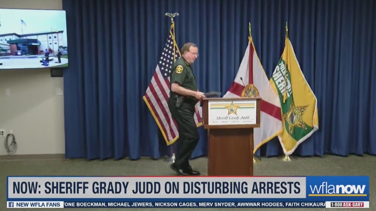 Grady Judd: Man who filmed himself sexually abusing child among 4 arrested in Polk County sting