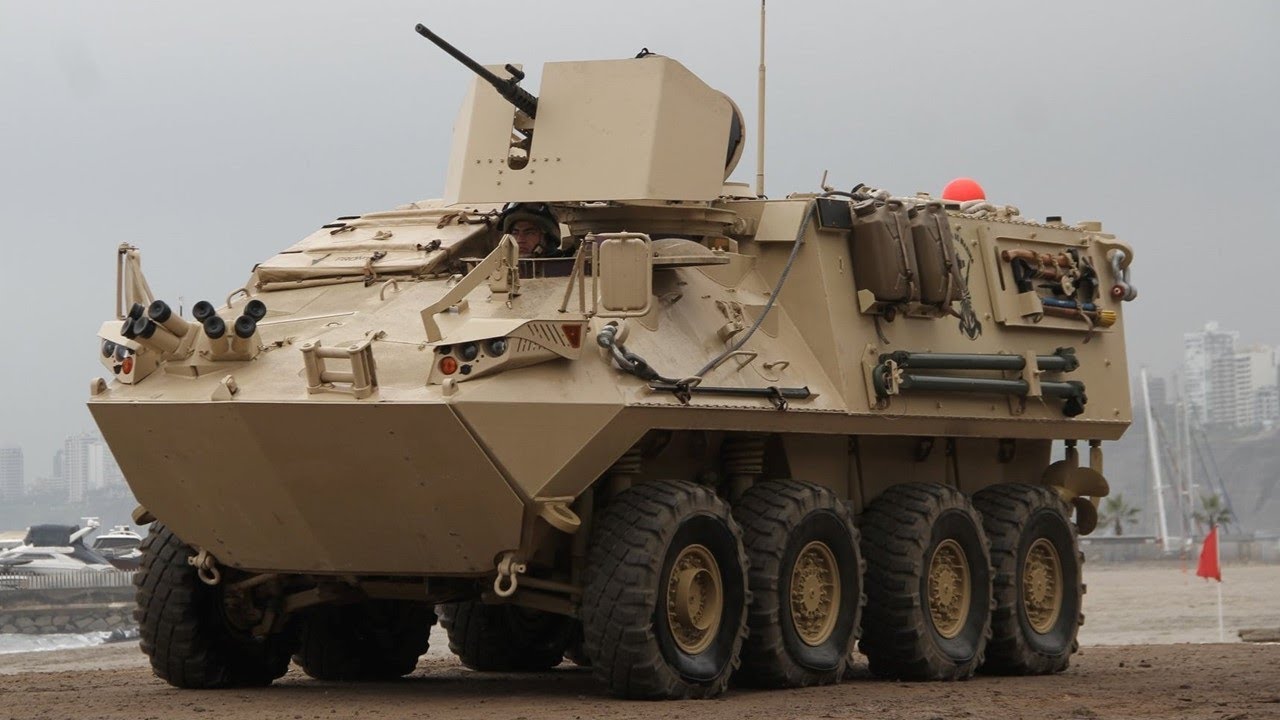 Top 5 Blindados 8x8 de la Infantería de Marina de Latinoamérica.