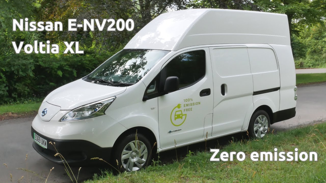 A look at the Nissan E-NV200 Voltia XL high roof electric van (40kWh version)