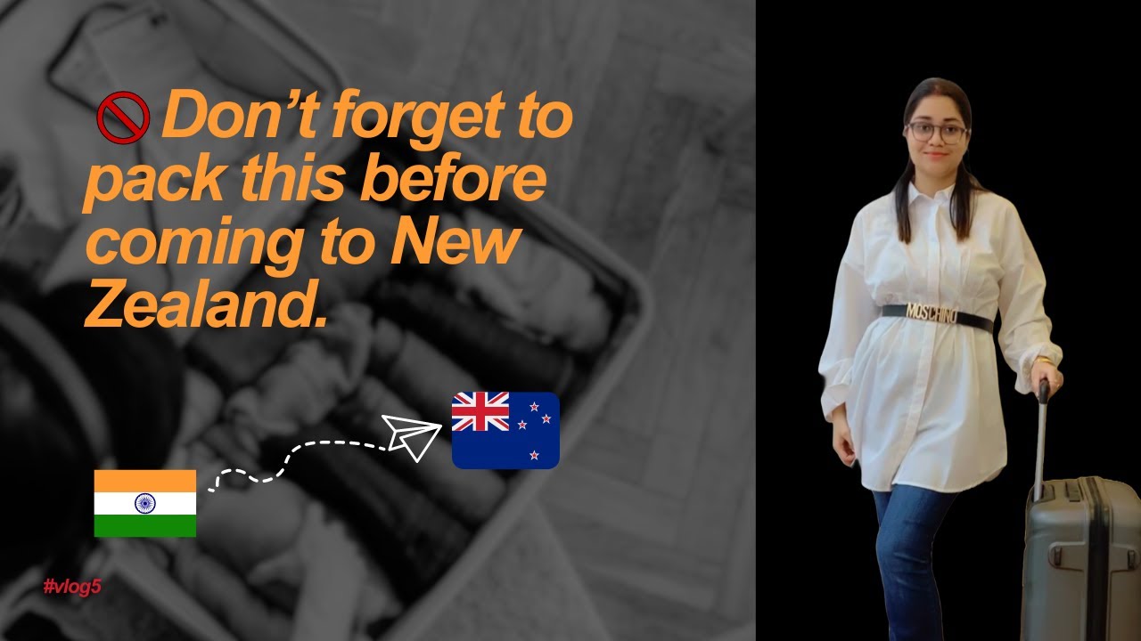 Must pack these items before coming to New Zealand🇳🇿 | Student | New Zealand vlogs #travel #abroad