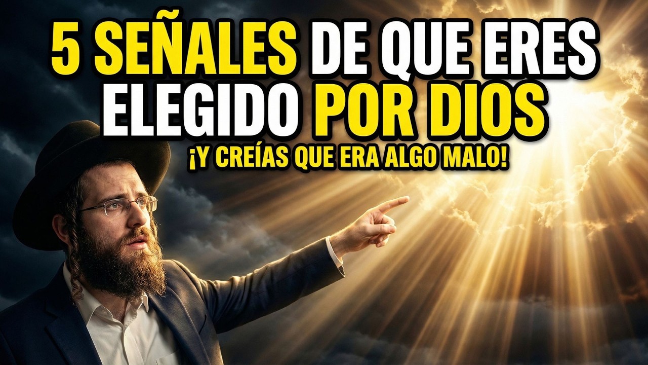 ¡5 Señales que eres un ELEGIDO de Dios y tu Pensabas que era algo MALO! | Rabino Isaac Levi