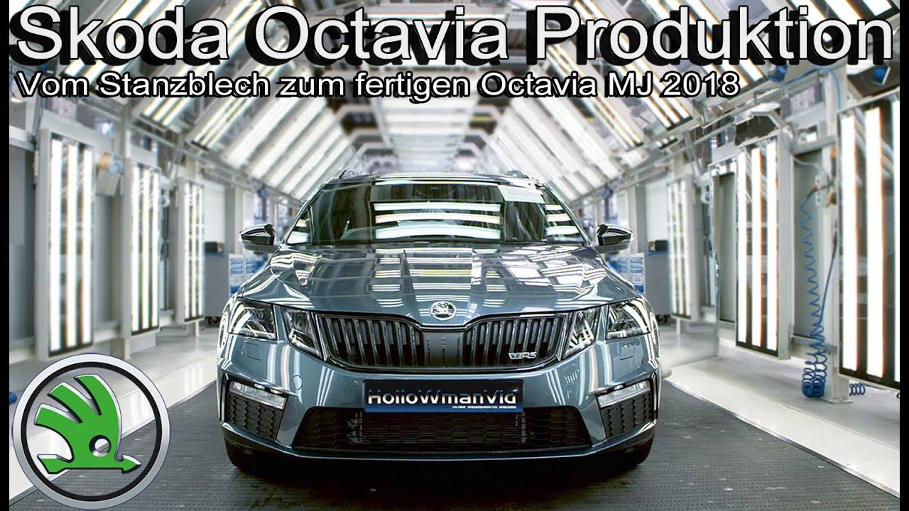 🏭 Skoda Octavia RS Produktion | Vom Stanzblech zum Octavia Production Plant Assembly Line Footage