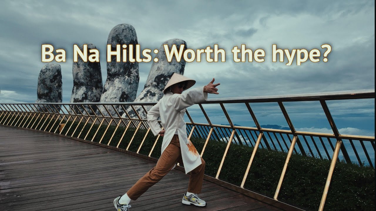 I Went to Vietnam&rsquo;s Disneyland&hellip; Was It Worth It? | Ba Na Hills Golden Bridge Da Nang VLOG