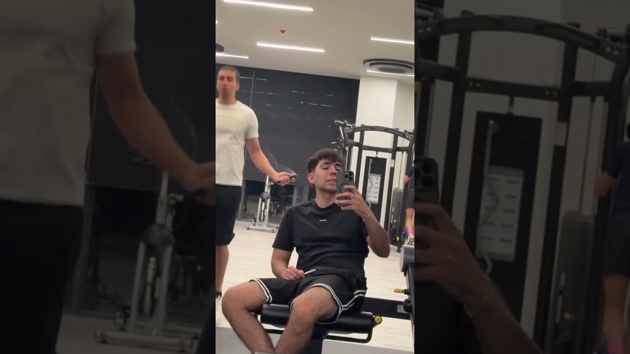 Betillo y Abrahaham en GYM 😼💪 #elabrahaham #fans #history #soybetillo #gym
