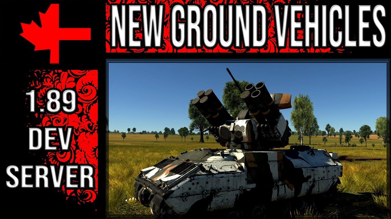 War Thunder Dev Server - Update 1.89 - New Ground Vehicles