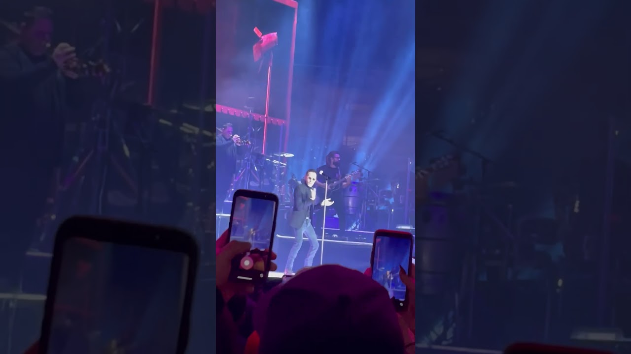 Marc Anthony performs “Pa’lla Voy” at Gainbridge Fieldhouse, Indianapolis, IN. 2/26/2023.