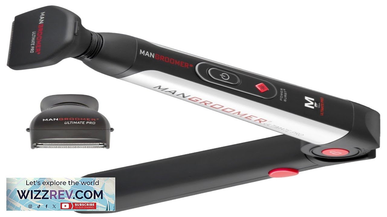 MANGROOMER ULTIMATE PRO Back Shaver with 2 Shock Absorber Flex Heads Review