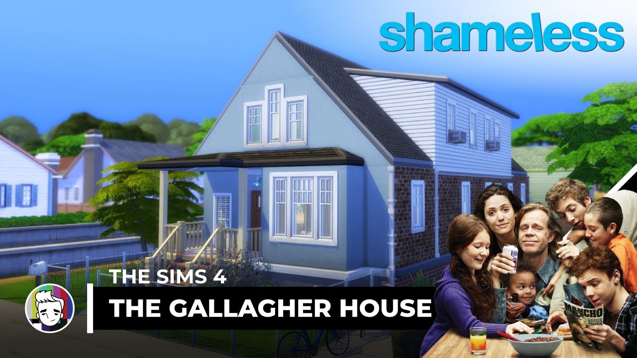 The Gallagher House (Shameless) | The Sims 4: Speed Build